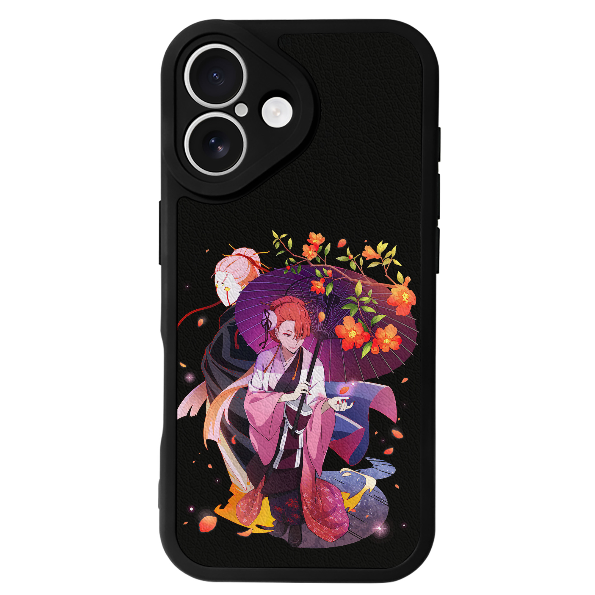 （画像用） 文豪ストレイドッグス Bungo Stray Dogs 【iPhone 16シリーズ対応】シリコンスマホケース（レザー調） 材質：シリコン